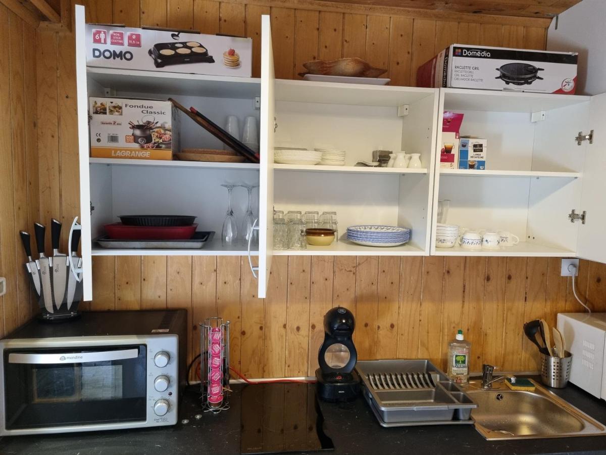 Studio 4 Couchages Dans Un Chalet Tout Confort Chamrousse Ngoại thất bức ảnh